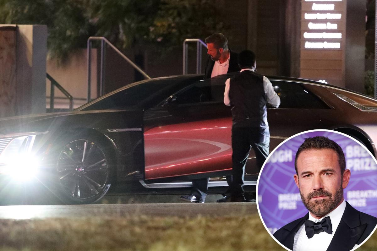 Ben Affleck spotted in $400K electric supercar built to compete with Bentley and Rolls Royce