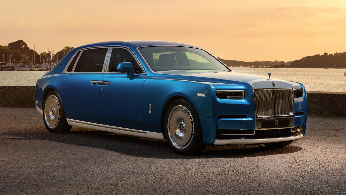 The Rolls-Royce Phantom Regatta is a one-off special that yearns for the English coasts 