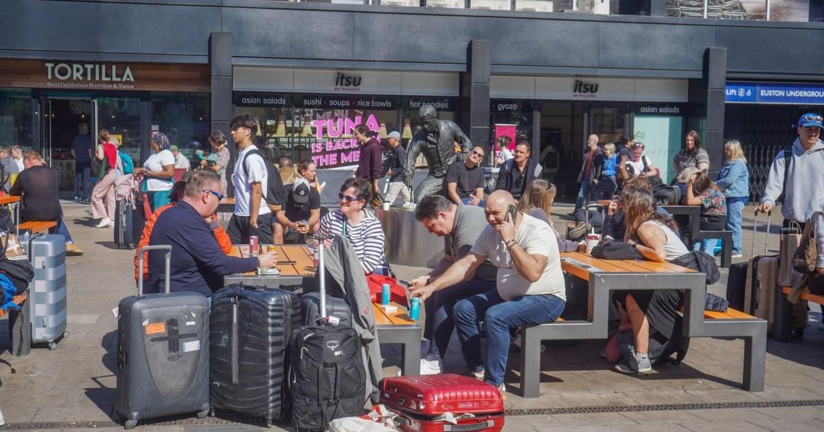 Rail strike to begin within days causing mayhem on London Euston route | News UK