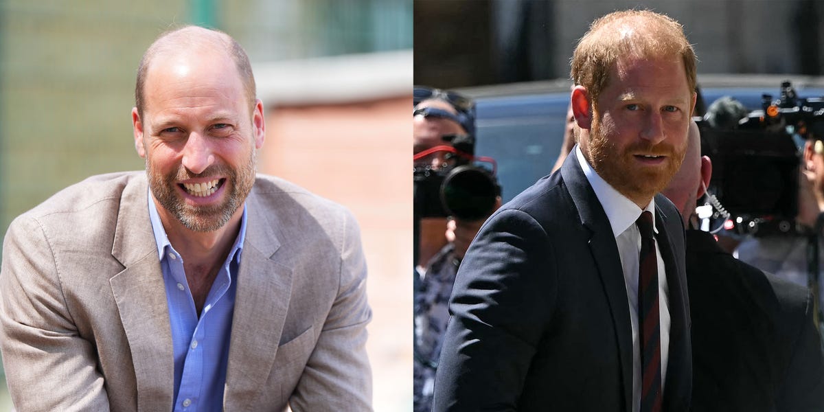 Prince William and Prince Harry Carry Out Engagements in London at the Same Time