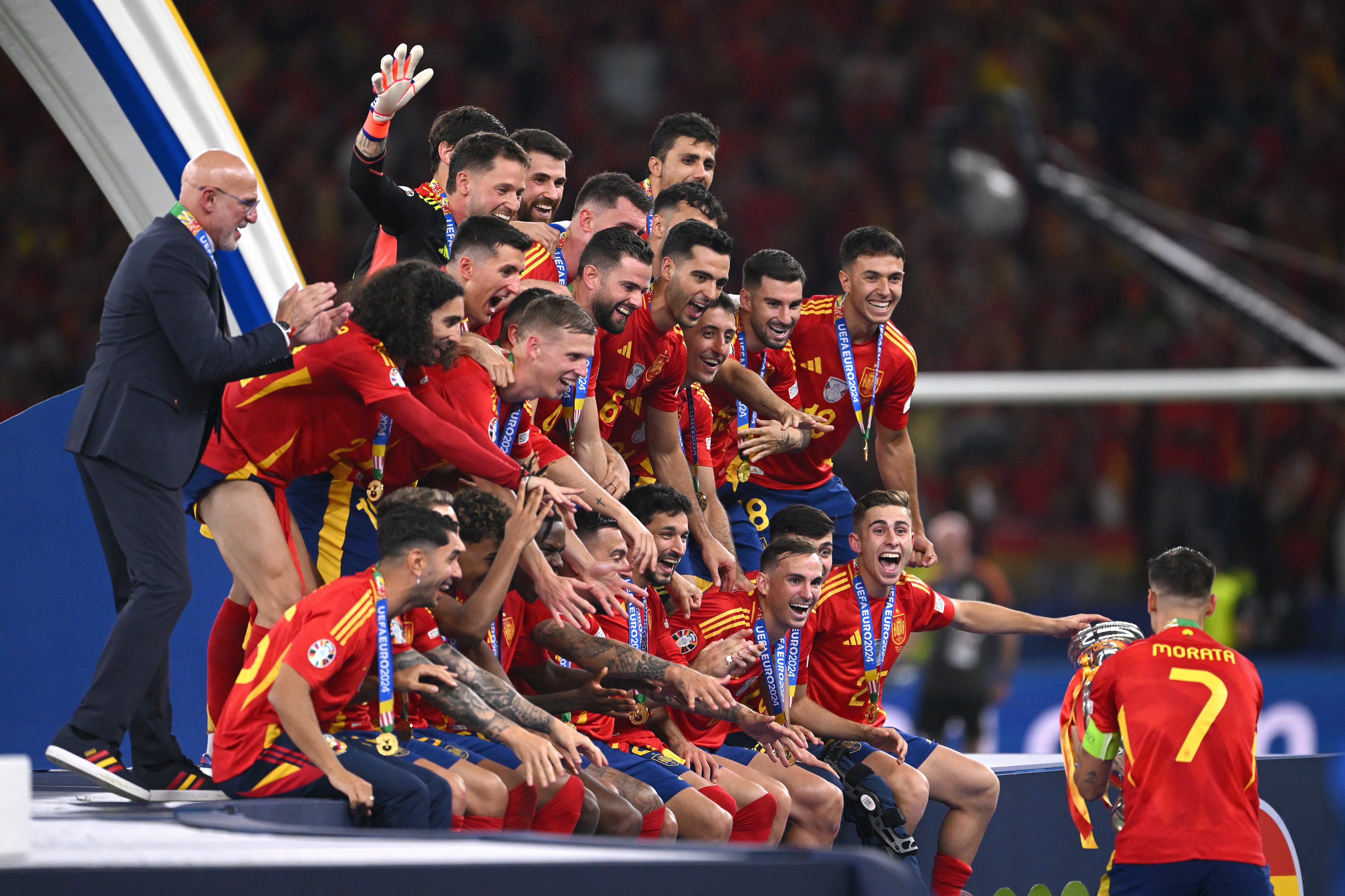 Spain will enter the World Cup as European champions, just as they did in 2010