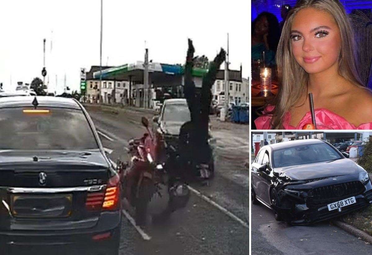 Strood dental nurse collided with young biker and passenger in London Road, Swanley
