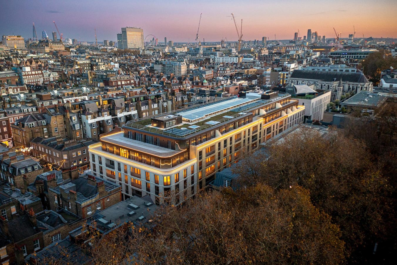 In London’s Marylebone, A Rare $31.4 Million Penthouse Comes To Light