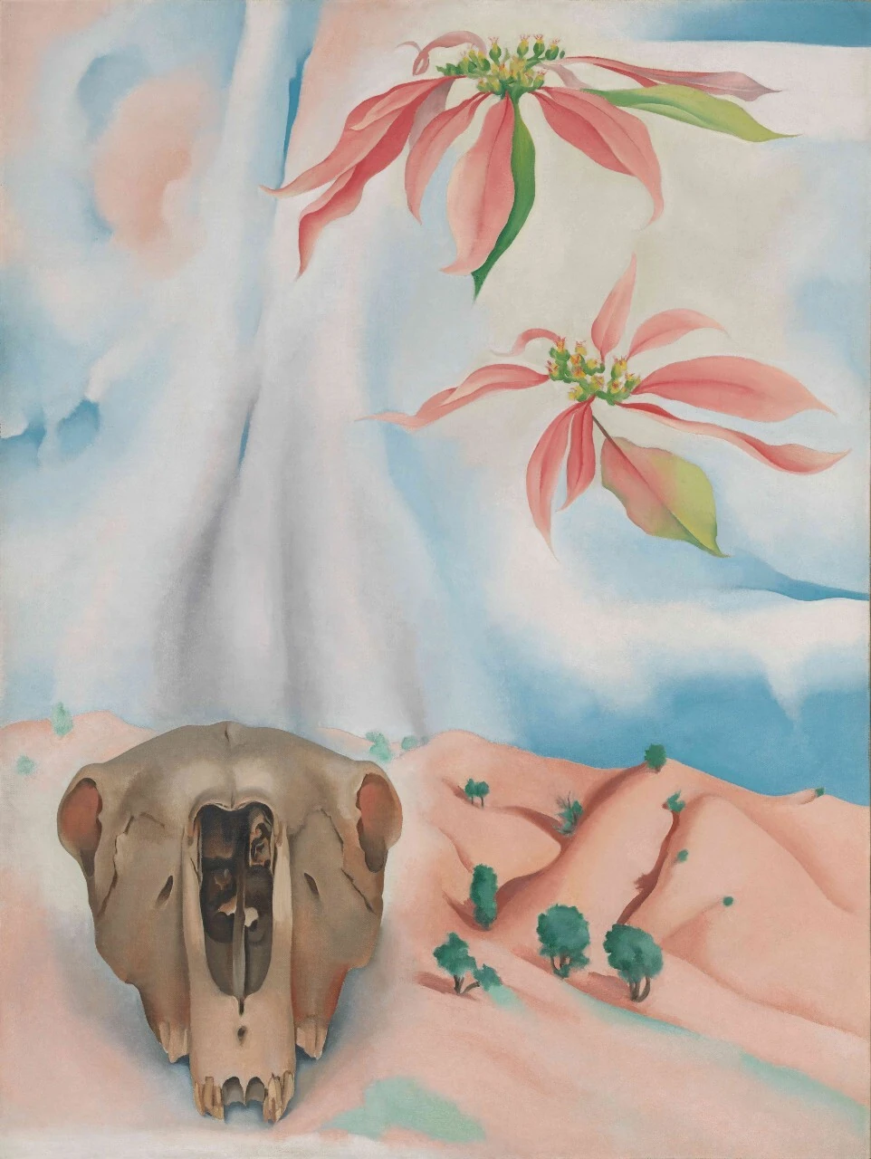 Georgia O’Keeffe Untitled (Red and Yellow Cliffs), 1940 Oil on canvas, 24 × 36 inches