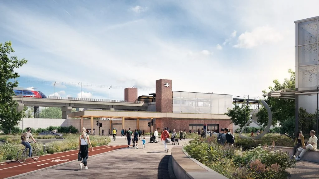 An artist impression of the finished development