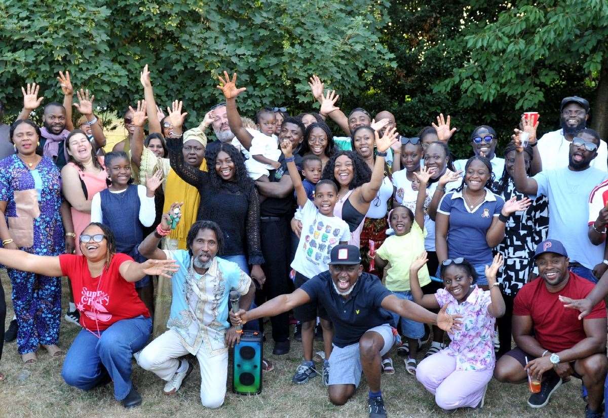 Partygoers travel from across Britain to join in with Spalding Nigerian community’s annual get-together