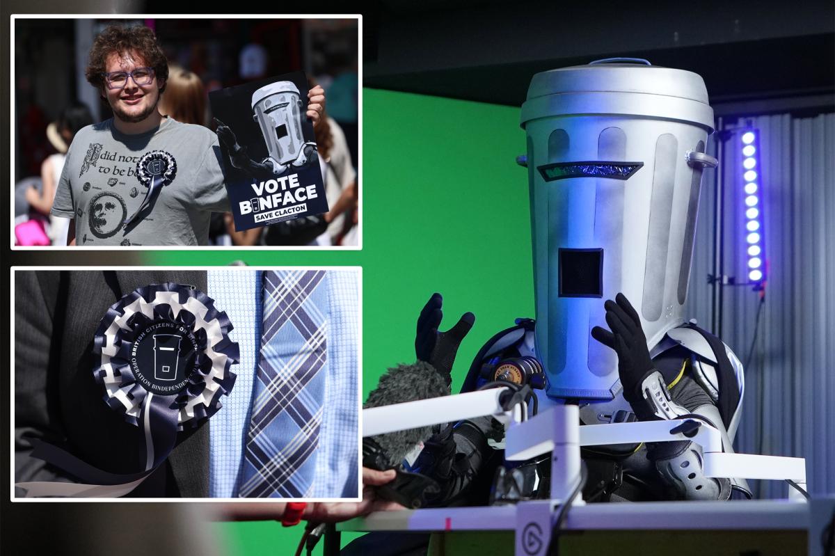 Count Binface, the man in a can with a plan, seeks Parliament seat in Britain's wackiest election