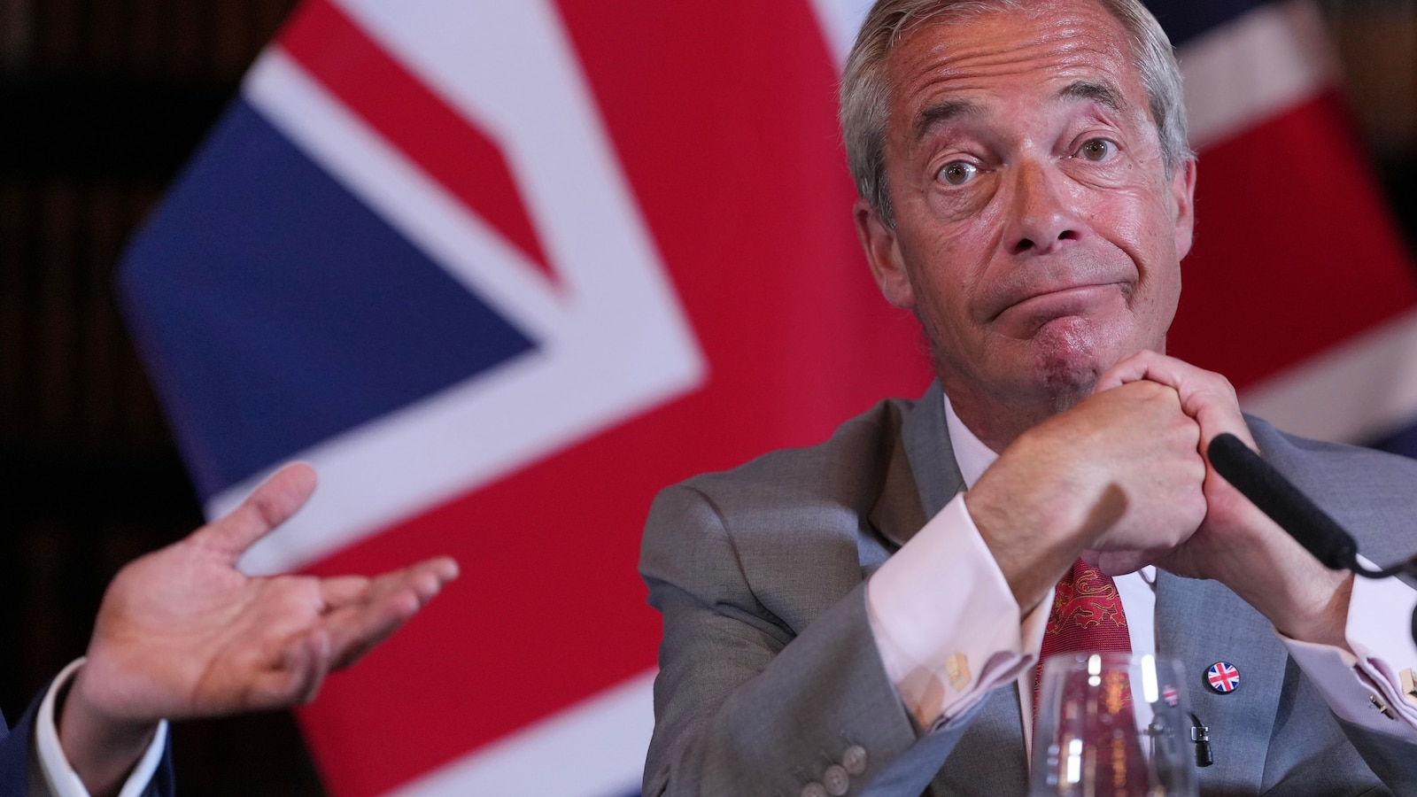 For Nigel Farage, success brings new pressures and a showdown with Count Binface