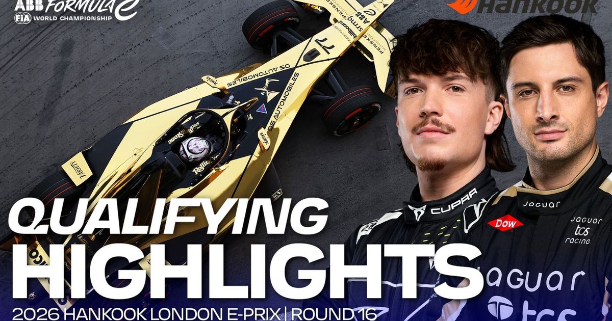 QUALIFYING HIGHLIGHTS: 2026 Hankook London E-Prix, Round 16