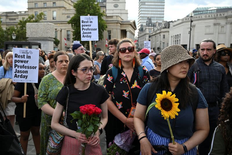 'Rest in Power': Thousands gather in London for vigil honouring academic Arday