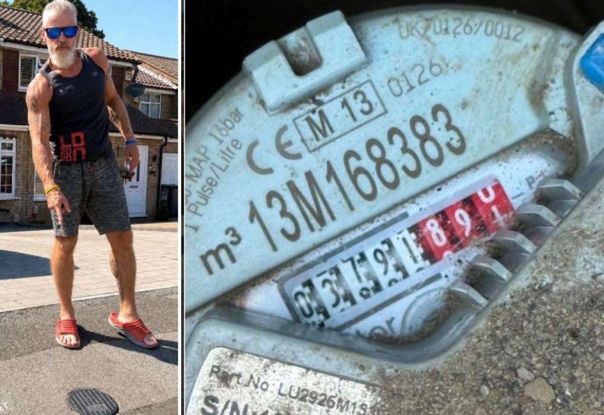 Man from Ditton stunned after his South East Water meter says he had 300 baths in 24 hours