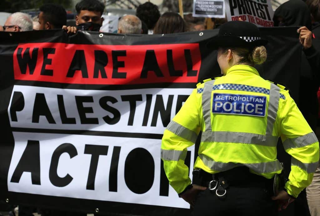 Palestine Action-linked 'Barclays Five' protesters are not terrorists, court rules – 5Pillars