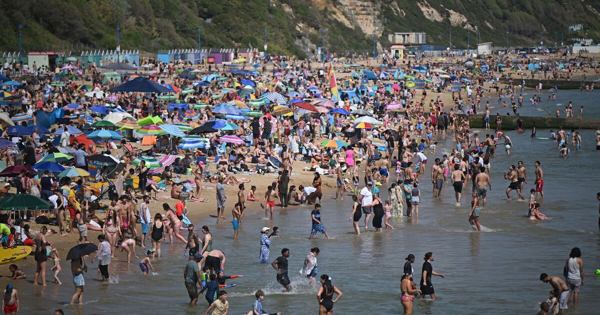 UK weather maps show 28C heat surge in days as 16 counties above 25C - full list | Weather | News