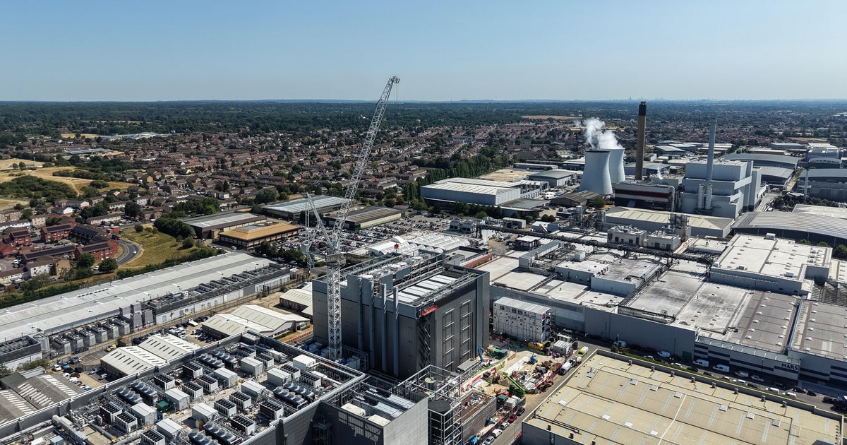 Is a massive data center hub heating up a town outside London?