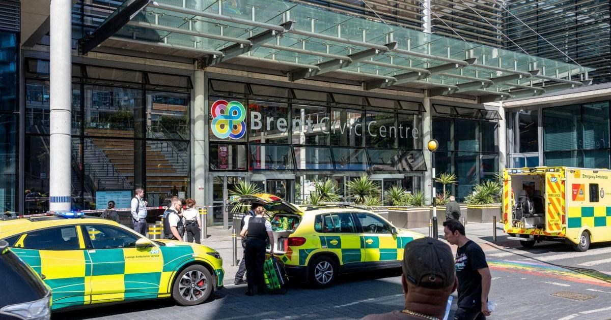 Man stabbed to death in middle of day outside London council HQ | News UK