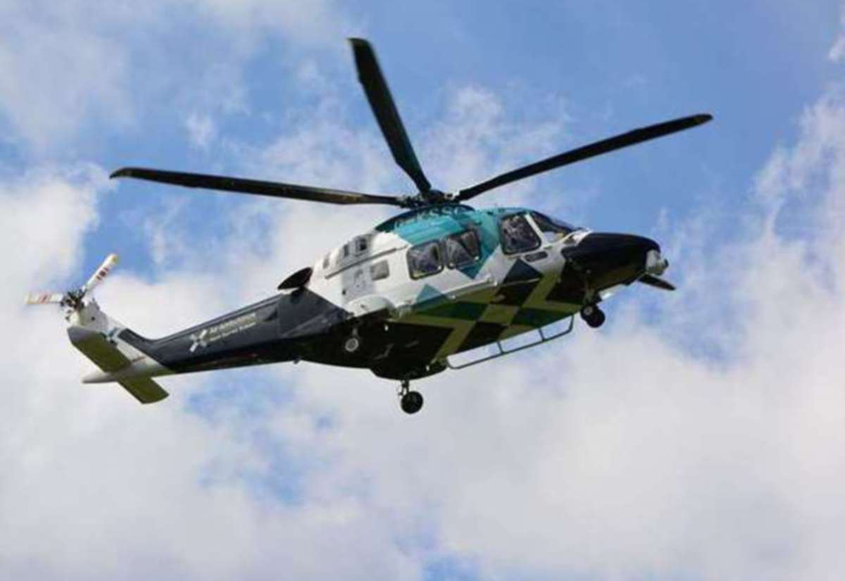 Man airlifted to London hospital after accident at Drakefields Farm at Ulcombe, near Maidstone