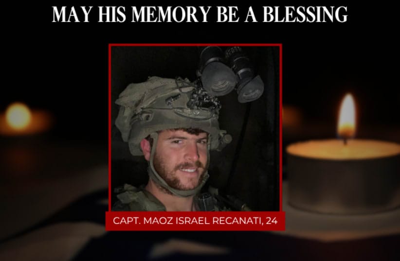 Capt. Maoz Israel Recanati. 