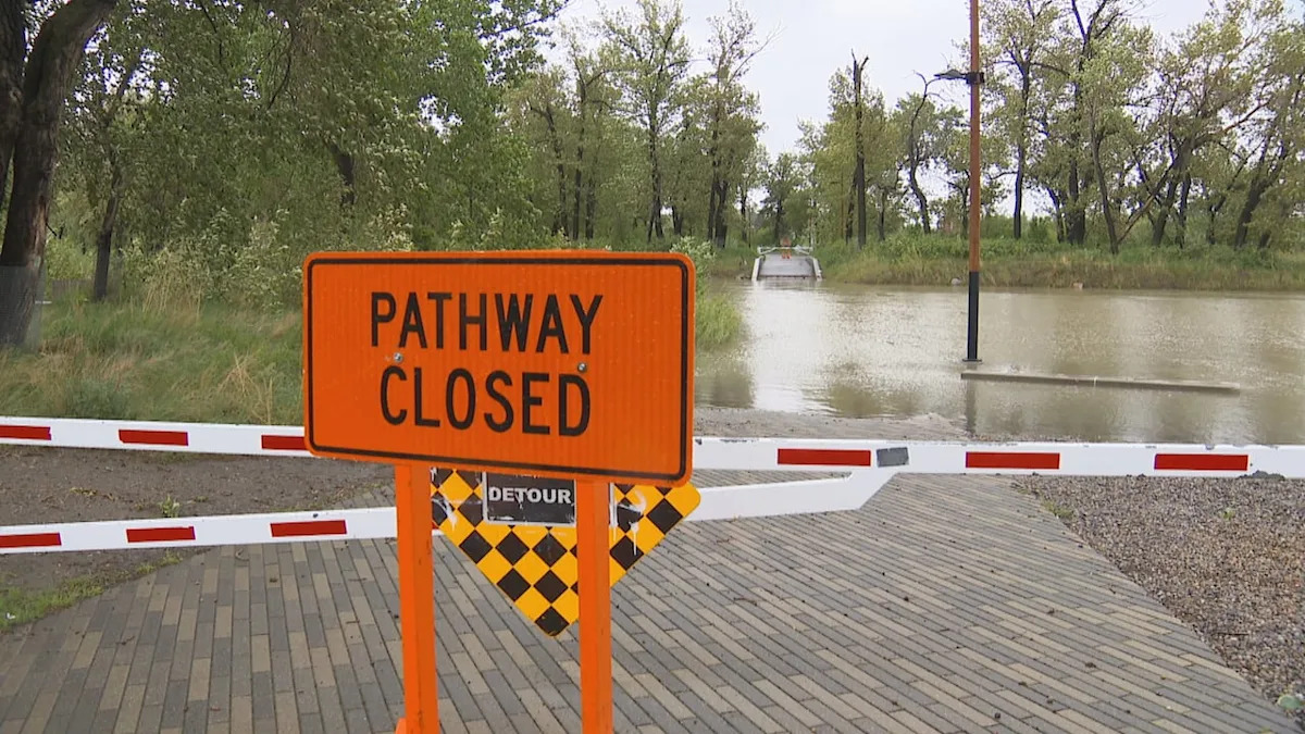 Flood watches remain in place as rainfall continues in Alberta