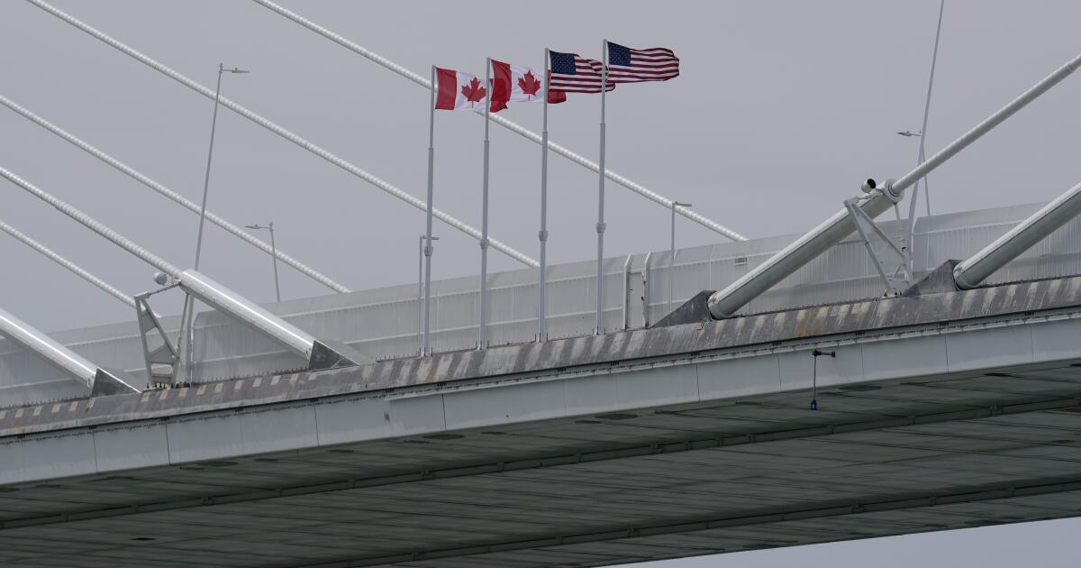 Carney says the new Canadian-built bridge across Detroit River that Trump threatened will open