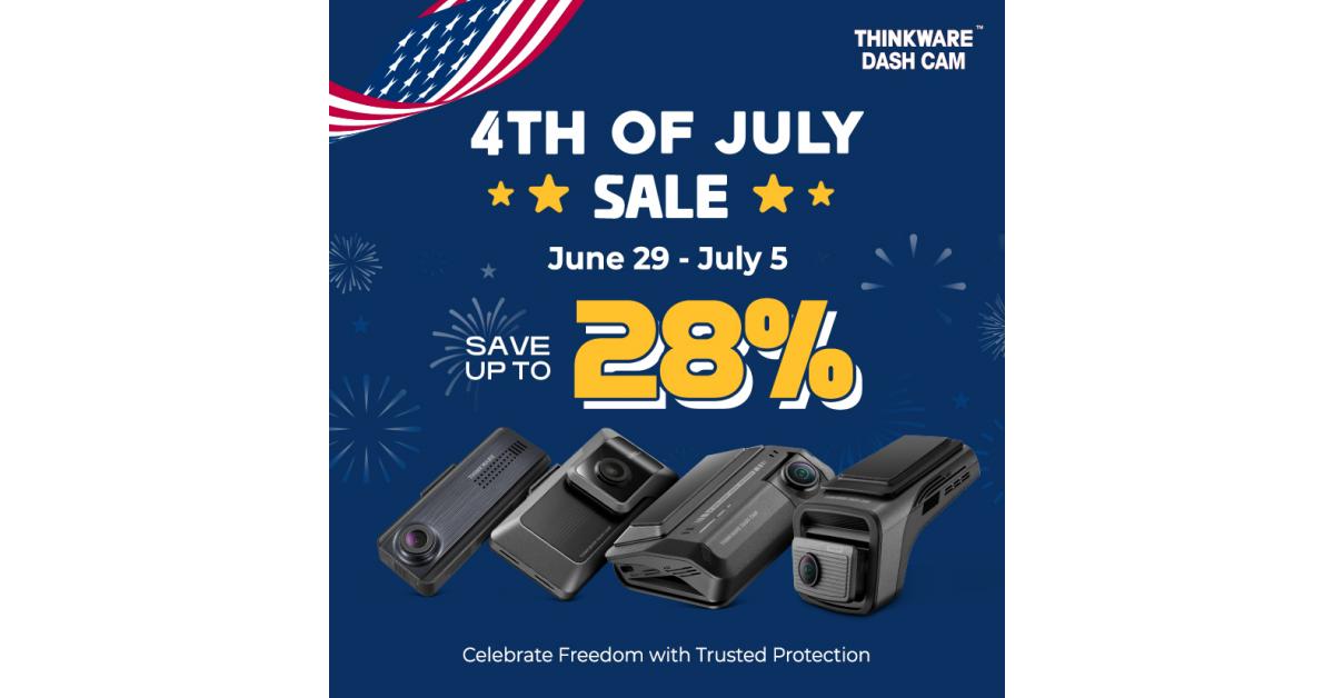 THE DASH CAM: THINKWARE Launches Fourth of July and Canada Day Deals