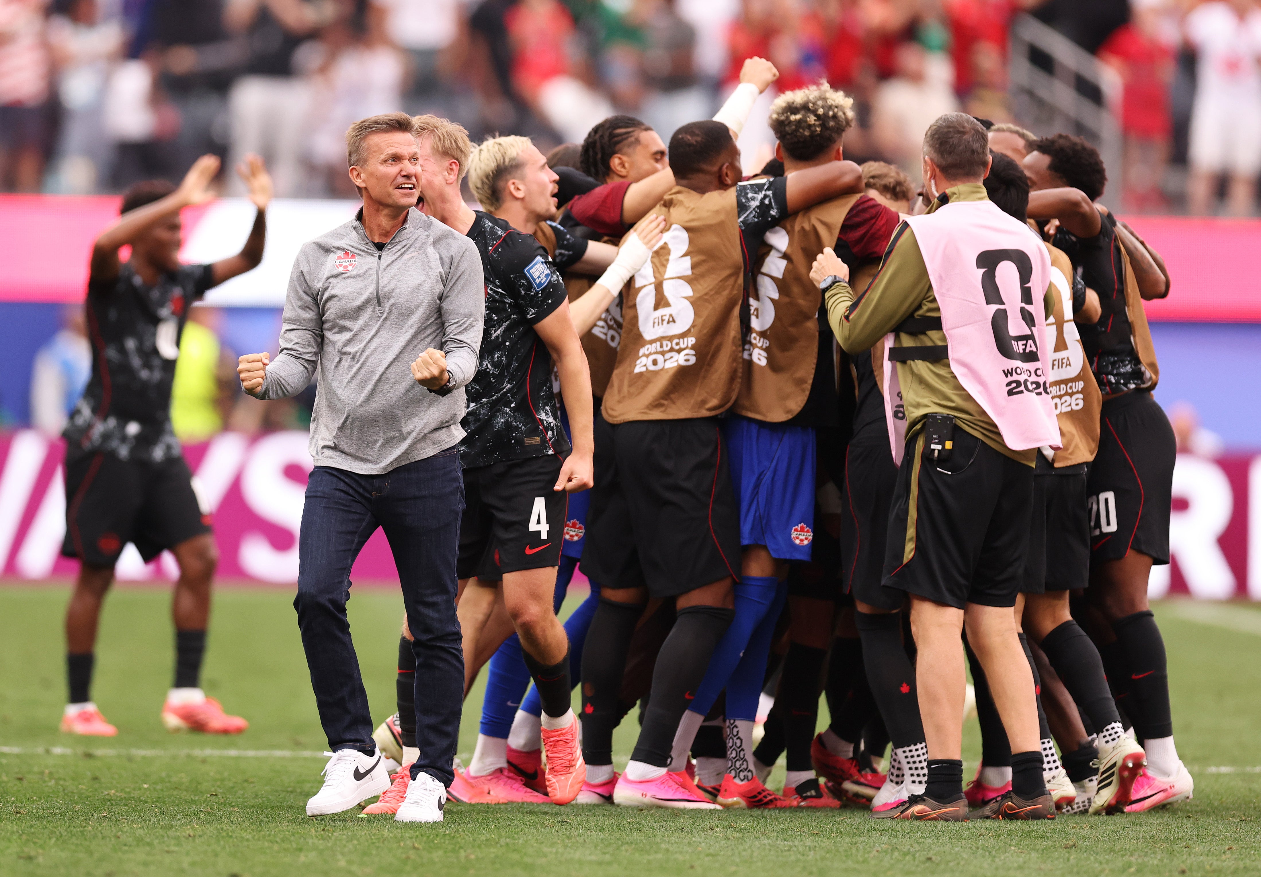 Canada will face the Netherlands or Morocco in the last-16