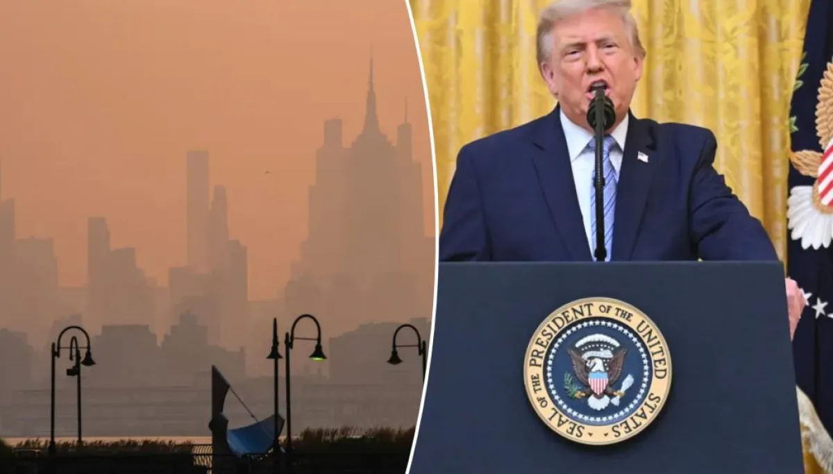 Trump threatens Canada over wildfires: 'Maybe they should pay us some damages'