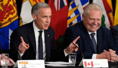 Trump's escalating trade war puts pressure on premiers with U.S. booze bans as they gather in P.E.I.
