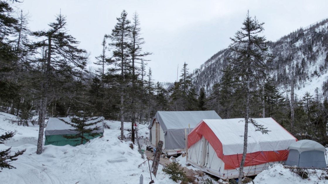 At Gregory River Property in Newfoundland, Canada