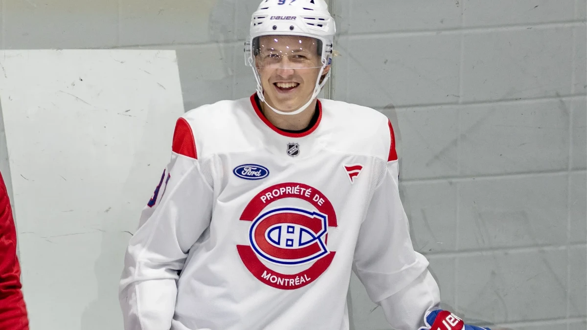 Photo of Canadiens prospect Alexander Zharovsky
