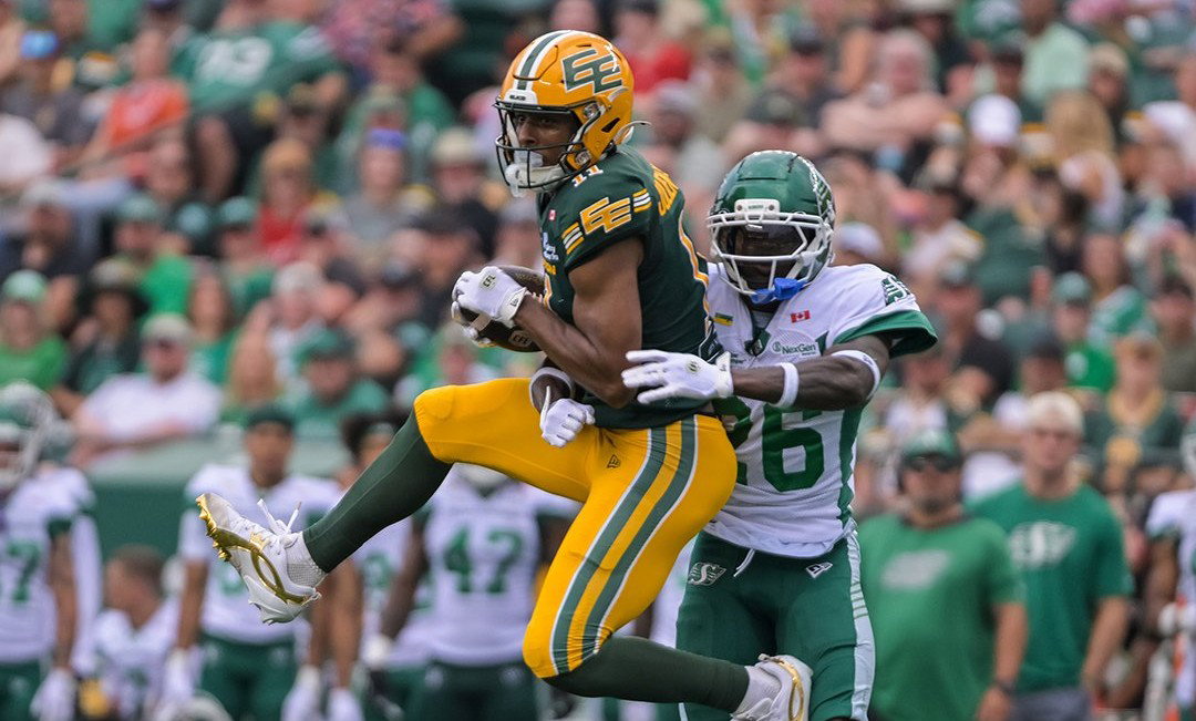Edmonton Elks harsh good vibes with bad penalties in loss to Riders (& eight other thoughts)