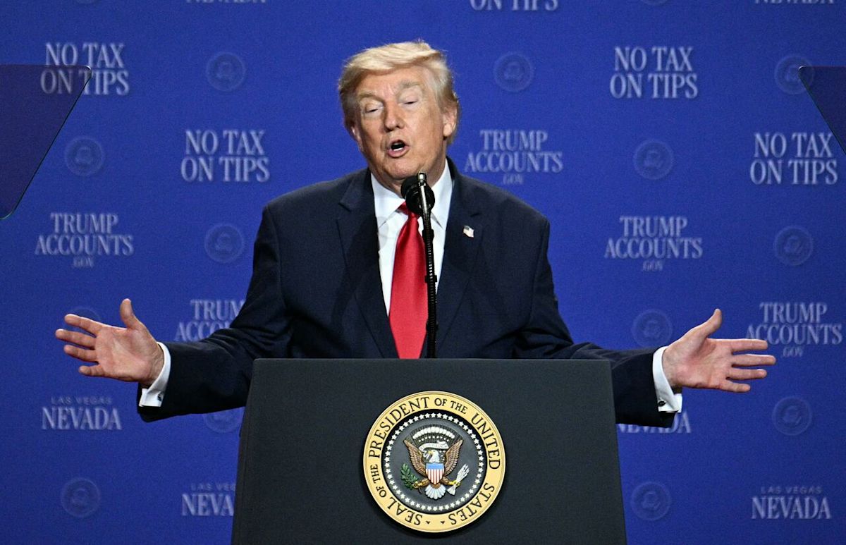 Canada has 'nasty leadership,' says Trump during Las Vegas speech