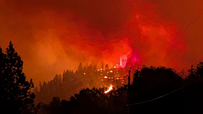 One confirmed dead as wildfire rages across western Canada