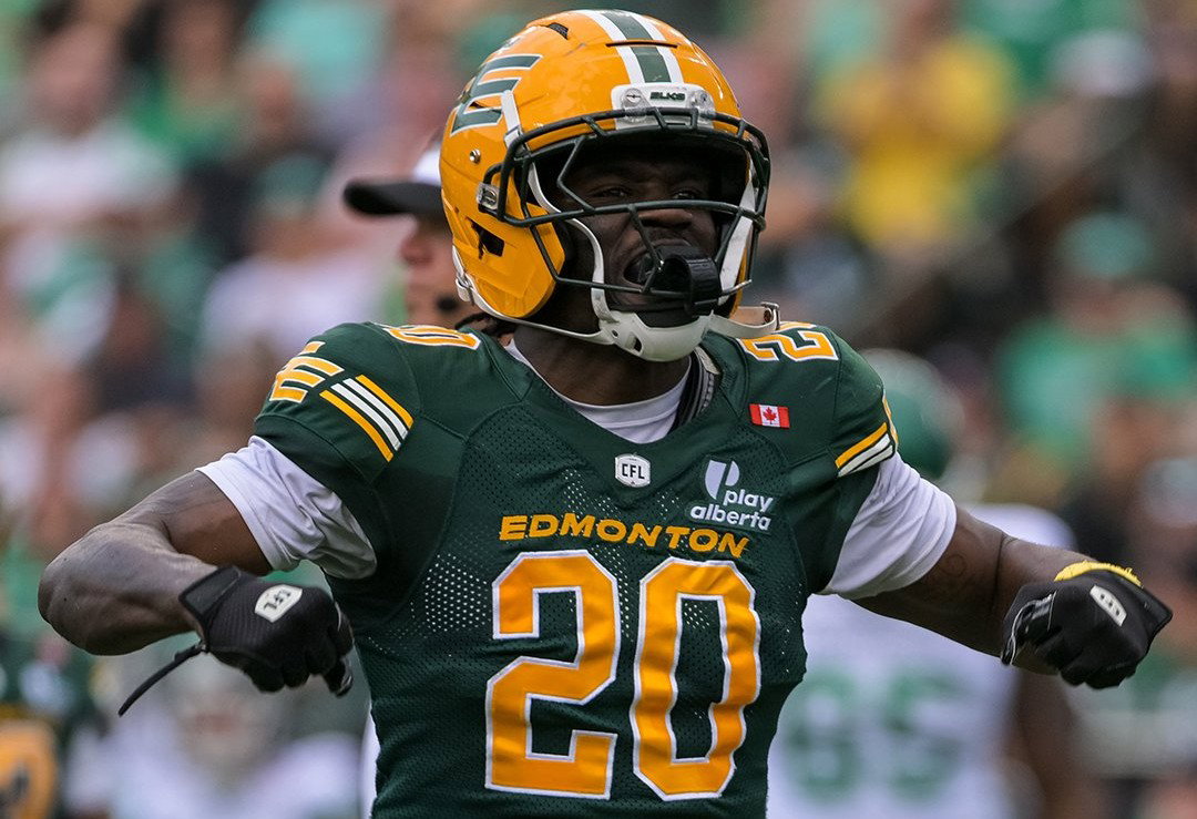 Edmonton Elks without Kenneth Logan Jr. against Argos
