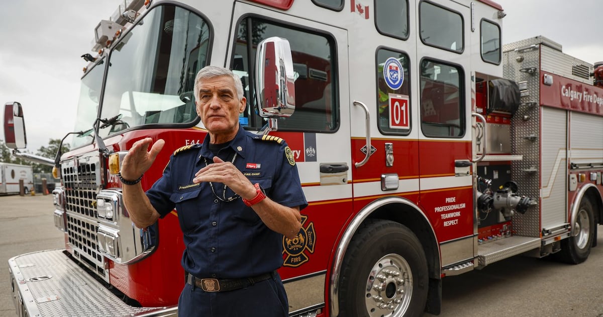 Calgary fire chief Steve Dongworth calls it a career after 5 decades on the job