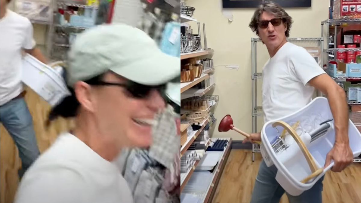 Justin Trudeau and Katy Perry dance to Xav Trudeau's song in Montreal Home Hardware — and fans 'were not expecting' it