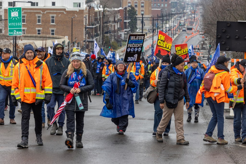 Blue-collar workers threaten to strike during Montreal cycling championships