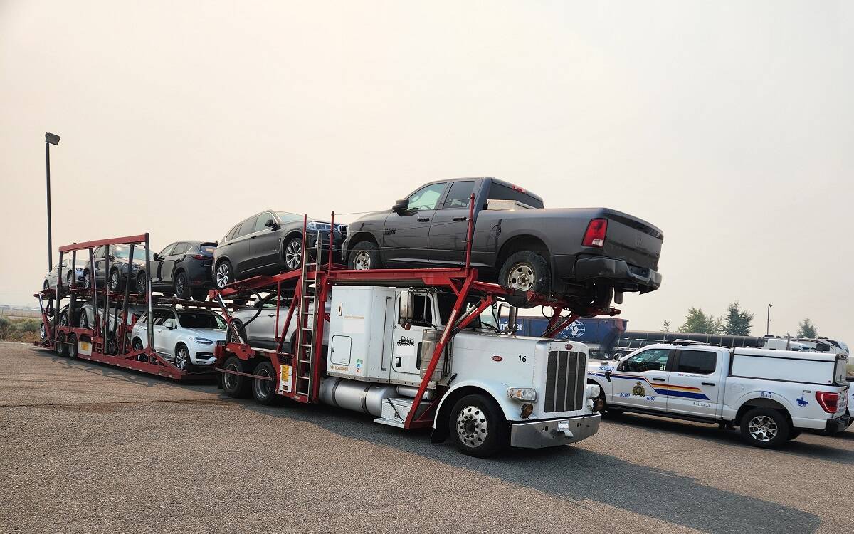 Calgary driver loses use of his company’s tractor-trailer owned by Surrey company