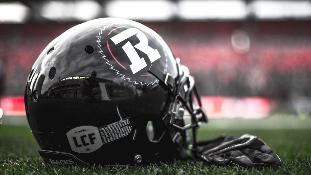 Ottawa Redblacks helmet
