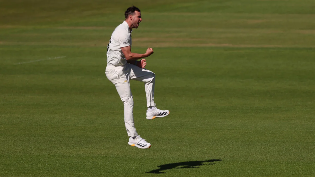 County DIV1 2026, SUR vs NOT 41st Match Match Report, August 20 - 23, 2026