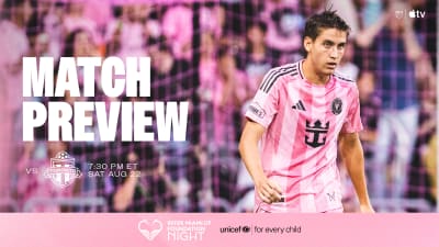 MATCH PREVIEW: Inter Miami CF Hosts Toronto FC on Saturday