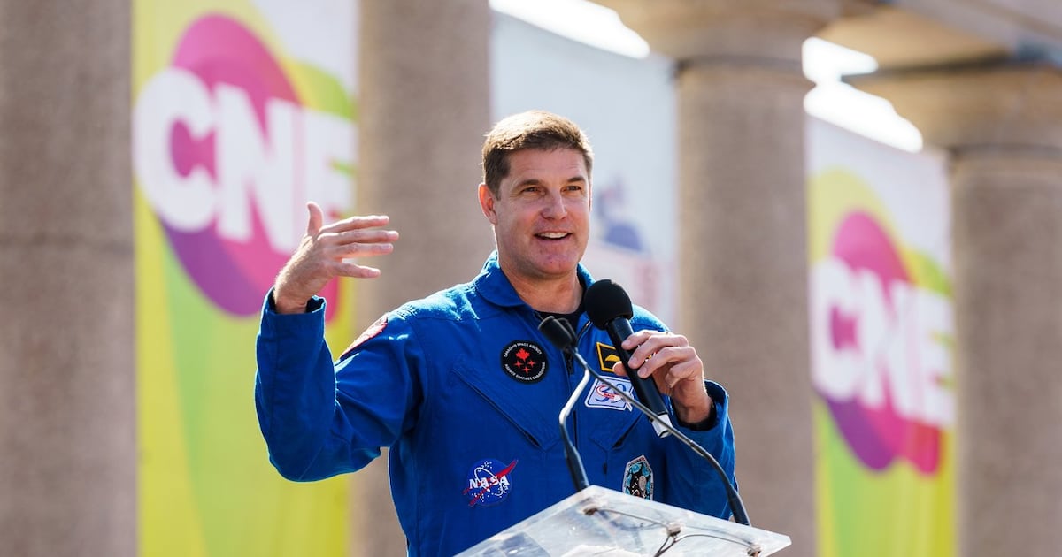 Astronaut Jeremy Hansen opens CNE, touts importance of Canada's space sector