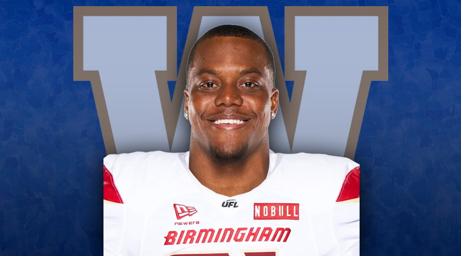Winnipeg Blue Bombers sign UFL standout Kyahva Tezino