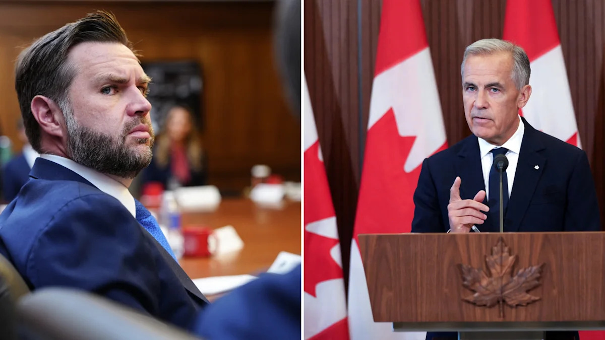 ‘Puffs his chest out’: How JD Vance mocked Carney's trade strategy — just before the deal collapsed anyway