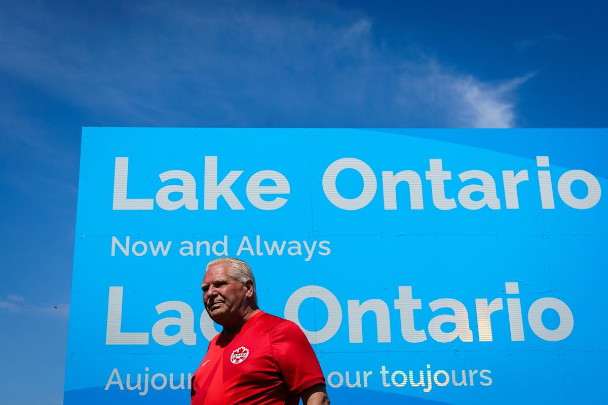 Trump approval compared to Canada's Doug Ford amid Lake Ontario name fight