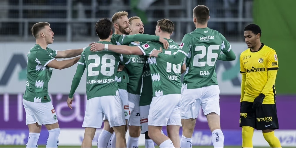 Der FCSG darf wieder einmal jubeln