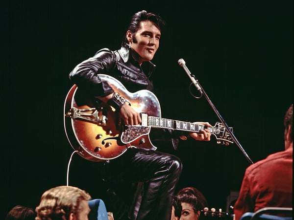 Elvis Presley in Baz Luhrmanns Dokumentarfilm "EPiC: Elvis Presley in Concert".  Copyright: 2025 Sony Music Entertainment.