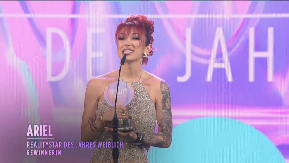 Ariel räumte in den Kategorien Dramaqueen und Realitystarin des Jahres ab