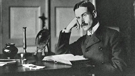 Porträtaufnahme von Thomas Mann 1905. | picture-alliance / akg-images Thomas Mann um 1905