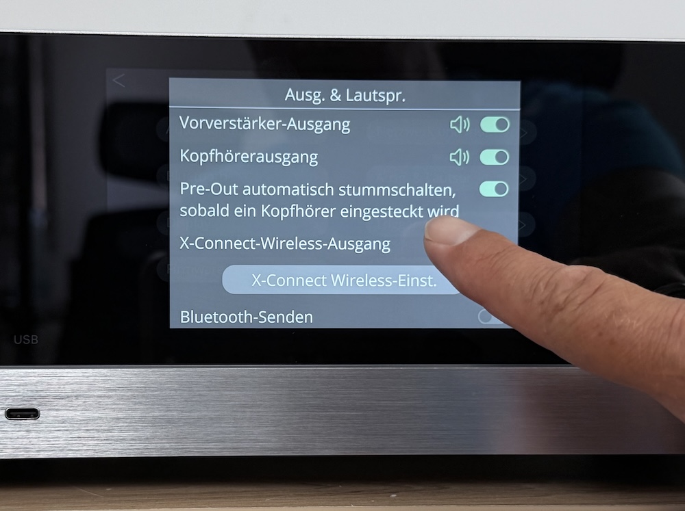Nubert Ambient Line nuControl X 2 Touchscreen