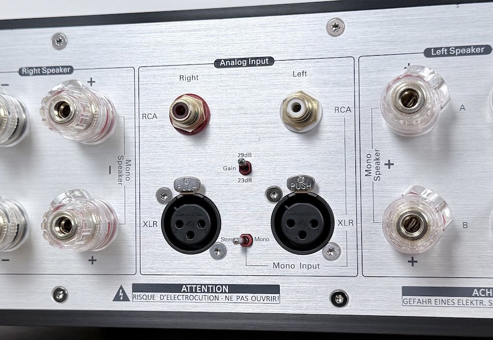 Nubert Ambient Line nuPower A 2 Anschluesse Rueckseite2